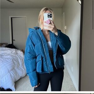 NWT Toast Society Blue Puffer